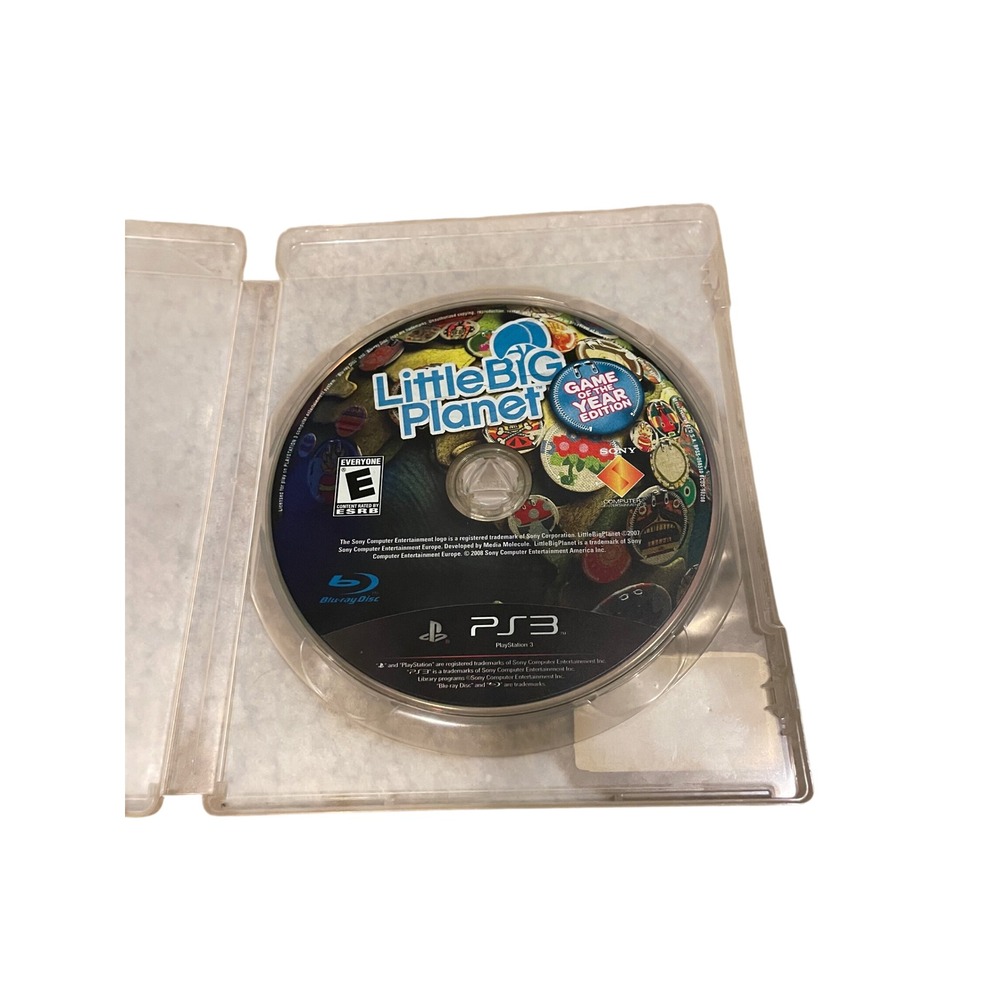 LittleBigPlanet Game of the Year Edition Sony PlayStation 3 PS3 Disc Only Case